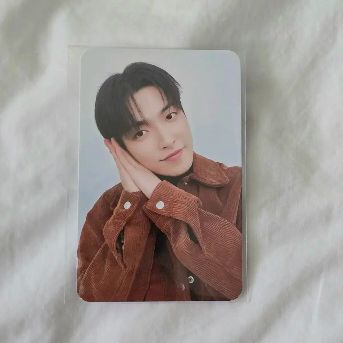 에이티즈 애니티즈 드림랜드 홍중 포카 손글씨