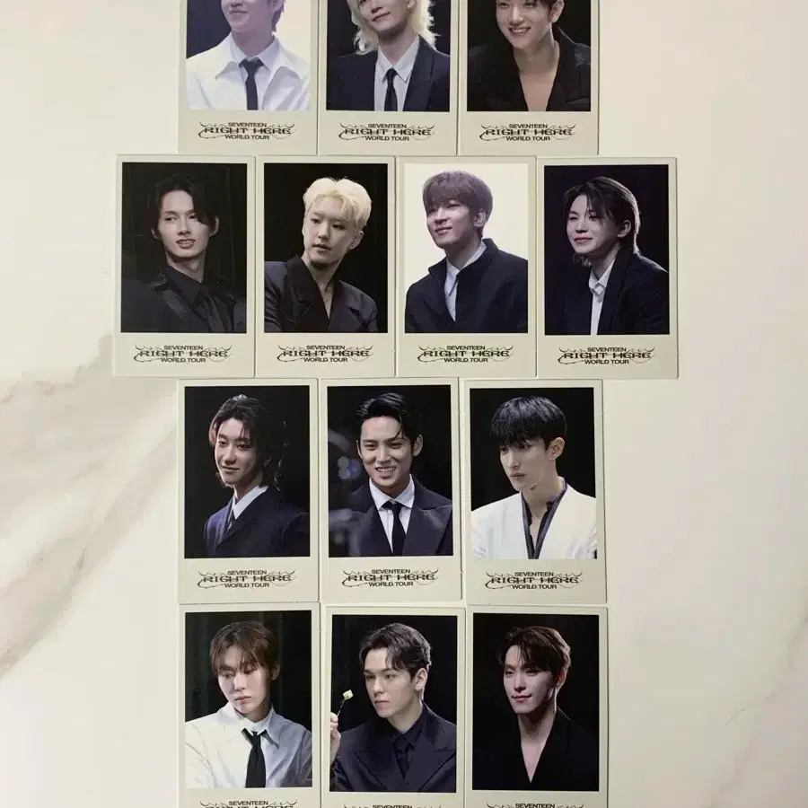 세븐틴 라잇히어 고양콘 디지털코드(디코)+프로그램북 포카 분철 정한 원우 3