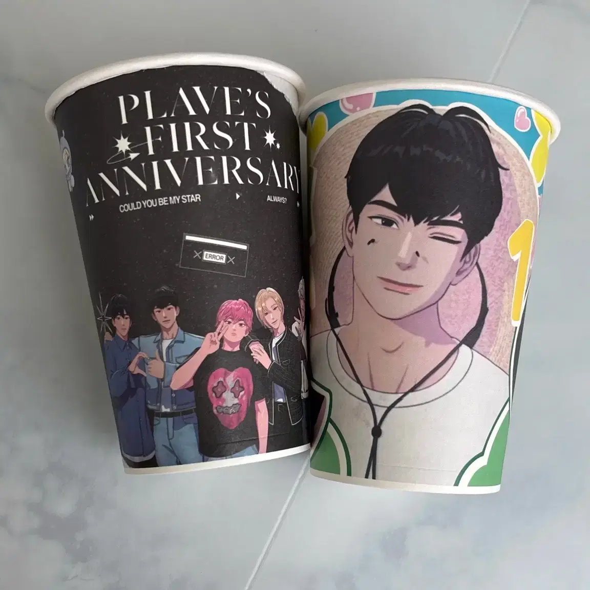 플레이브 하민 생카 엽서 포카 1주년 카페 노아 예준 밤비 은호 2