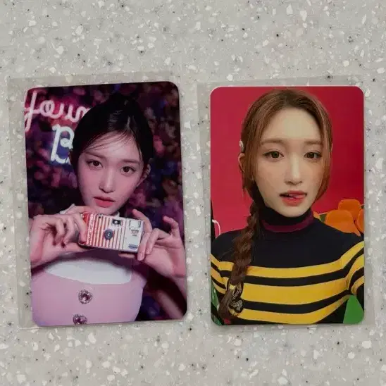 아이브 이서 포카 4종