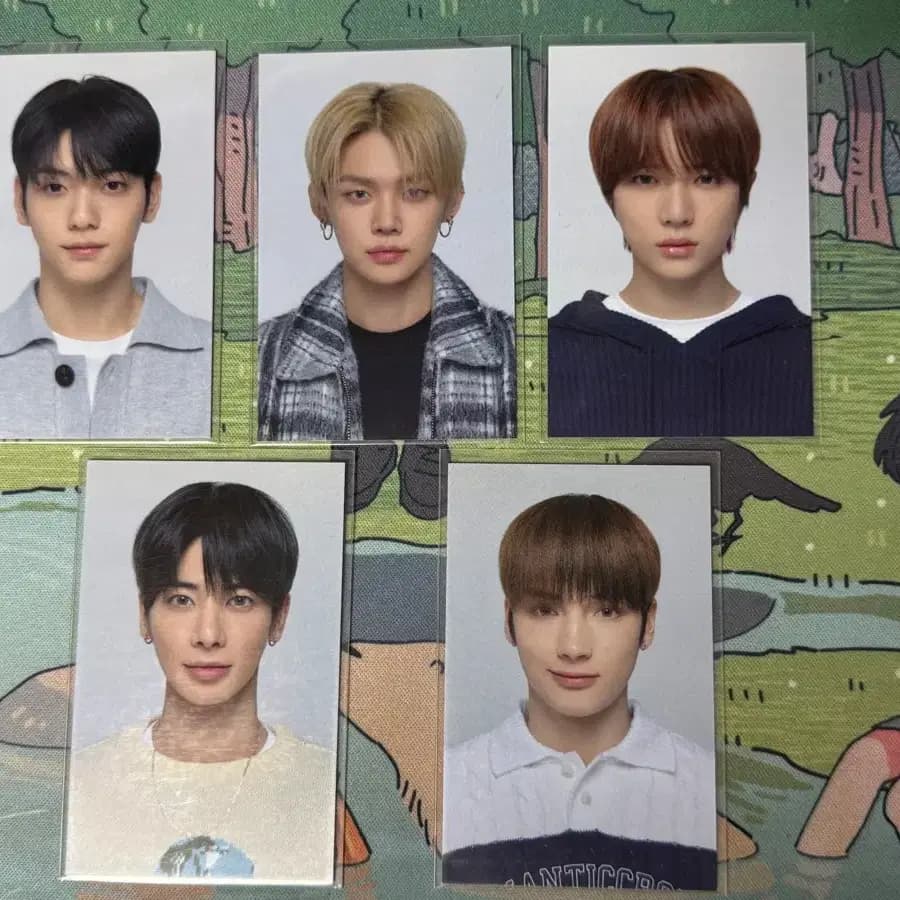 투바투 지비지비 공방포카 수빈 연준 범규 태현 휴닝