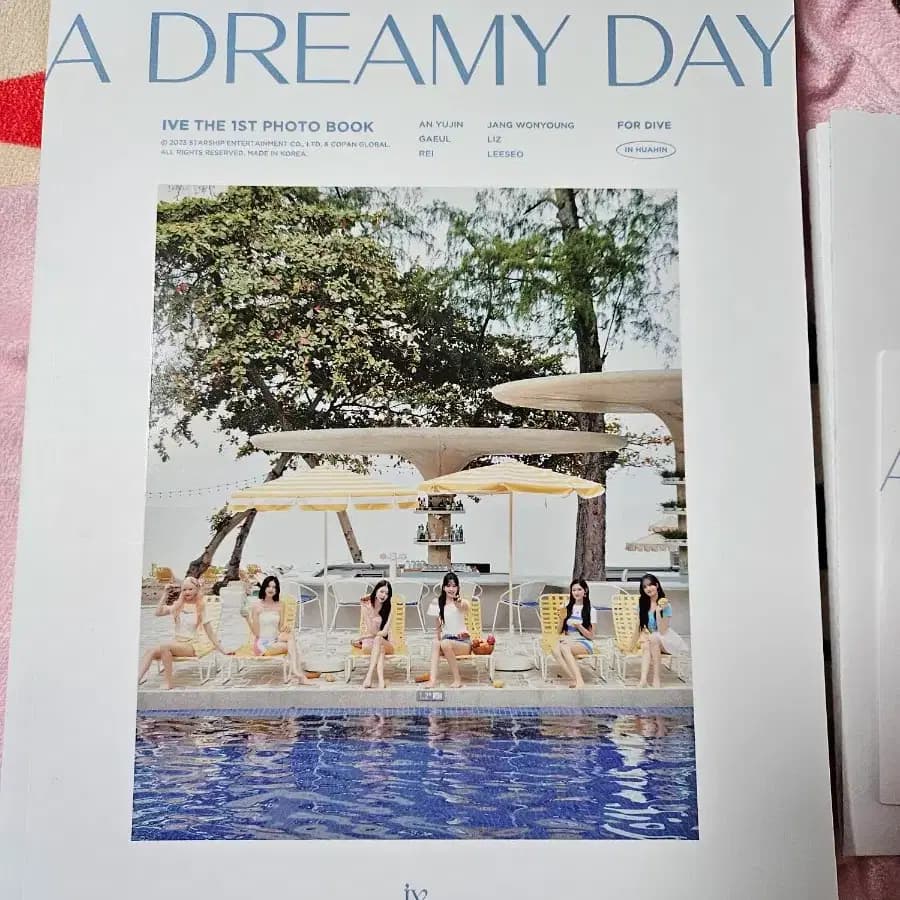 ive 아이브 어드리미데이 포토북 원영 유진 리즈 레이 포카 앨범 2