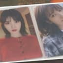 아이유 iu더위닝 라스트핀버튼 반올림 사인 포스터 친필 포토카드(포카) 2