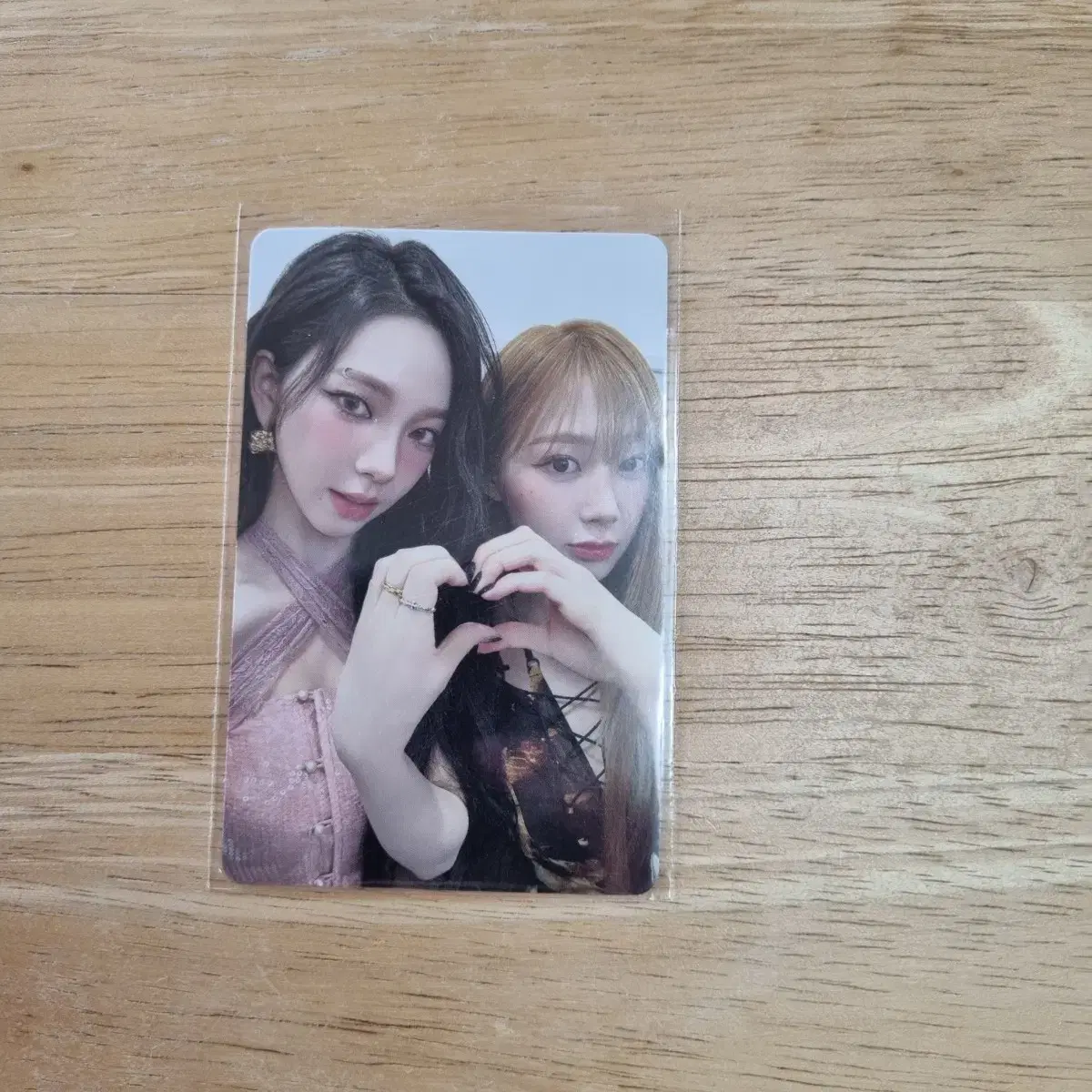 에스파 드라마 워너뮤직 유닛포카 양도 카리나 지젤 미공포 칼젤