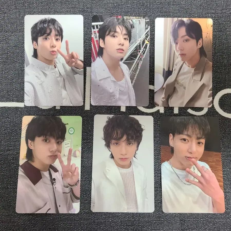 정국 골든 일본fc 유니버셜뮤직재팬 럭드 럭키드로우 포카