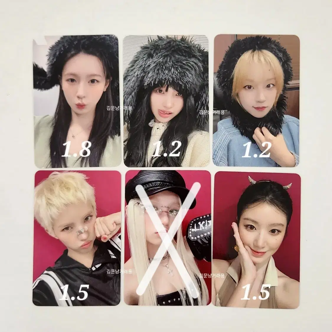 아이들 케타포 we are 굿띵 미공포 특전 여자아이들 포카 1