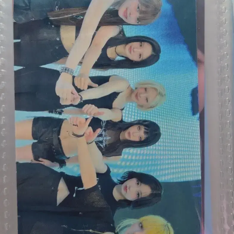엔믹스 애플뮤직 럭드 단체포카