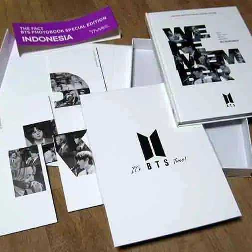 방탄소년단 포카 포스터 포토북 bts 더팩트 화보집- 인도네시아 BTS 2