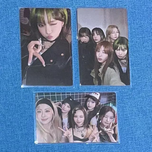 르세라핌 일본 싱글4집 Different 개인반 채원,단체포카 판매 1