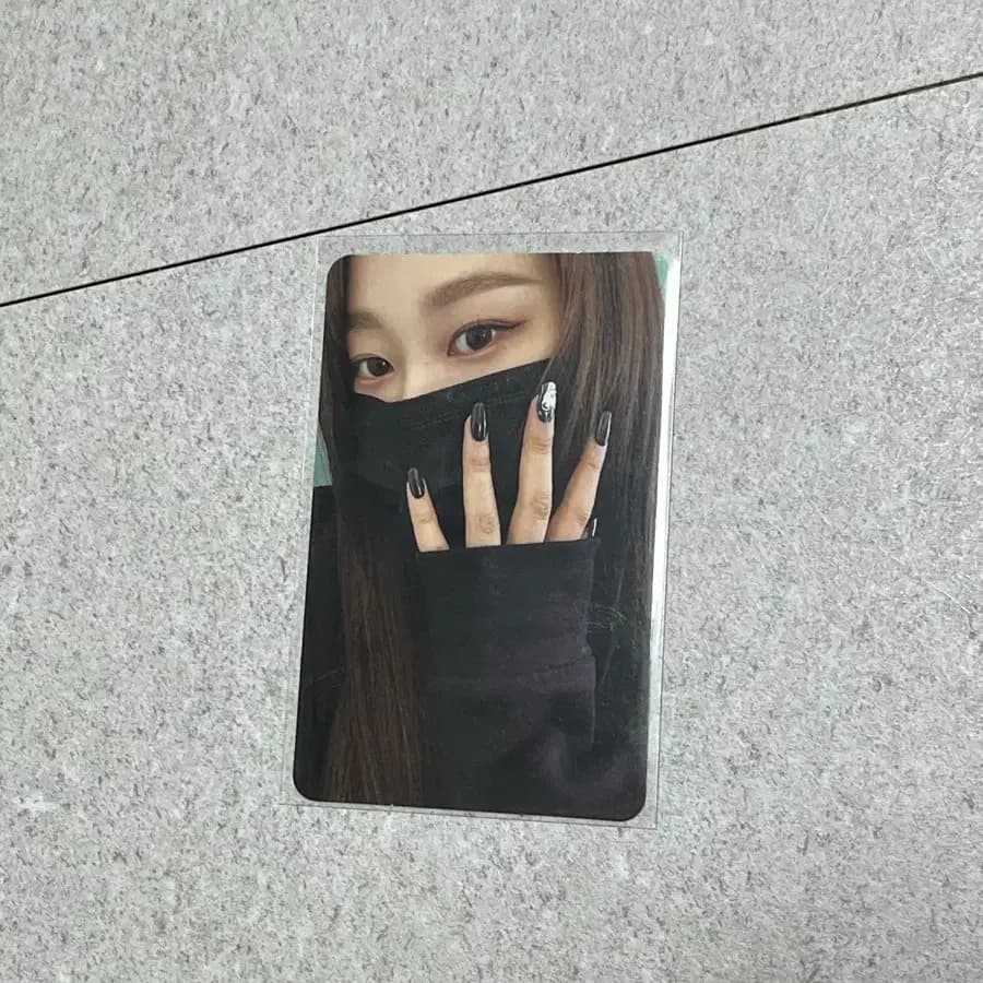에스파 지젤 마스크 검마 포카 포토카드 걸스 girls 미공포 미국독점