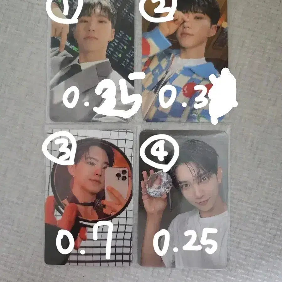 급처)세븐틴 포카 판매 호시 조슈아 홋티