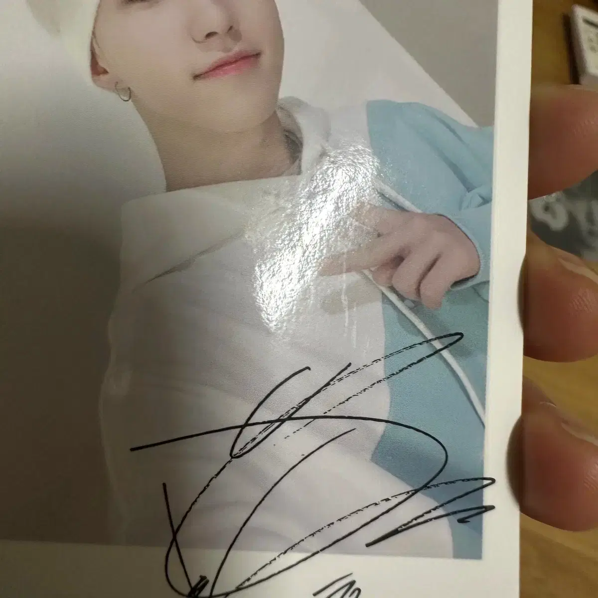세븐틴 호시 캐랜 폴라로이드 포카 4