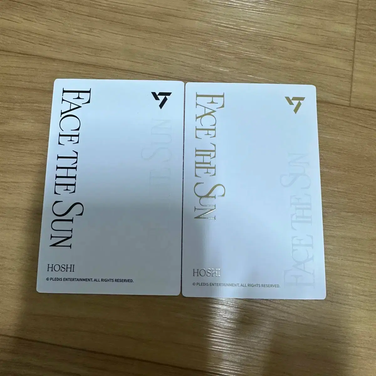 세븐틴 호시 페더썬 인스턴트 포카 2