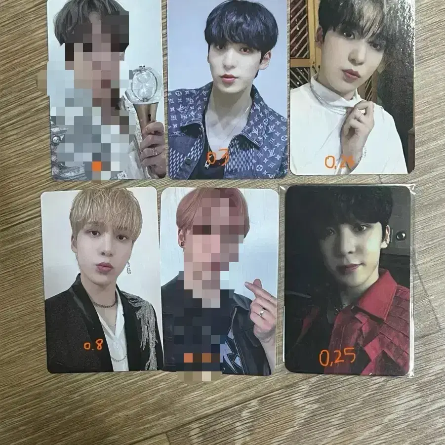 에이티즈 윤호 특전 팬싸 미공포 영통 포카 투어 미국 포카 양도 판매 1