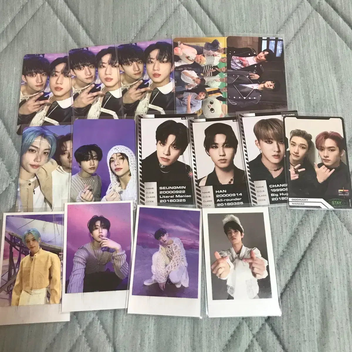 스트레이키즈 포토카드 양도 판매 한 승민 현진 리노 창빈 유닛 앨포 2