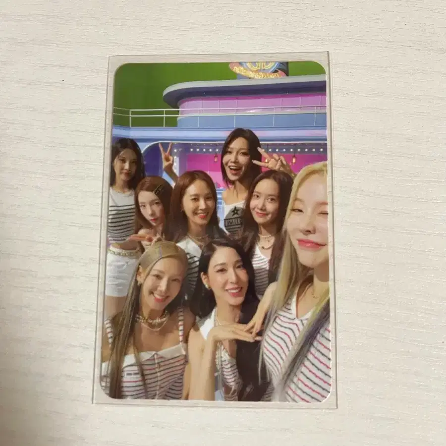 소녀시대 단체포카