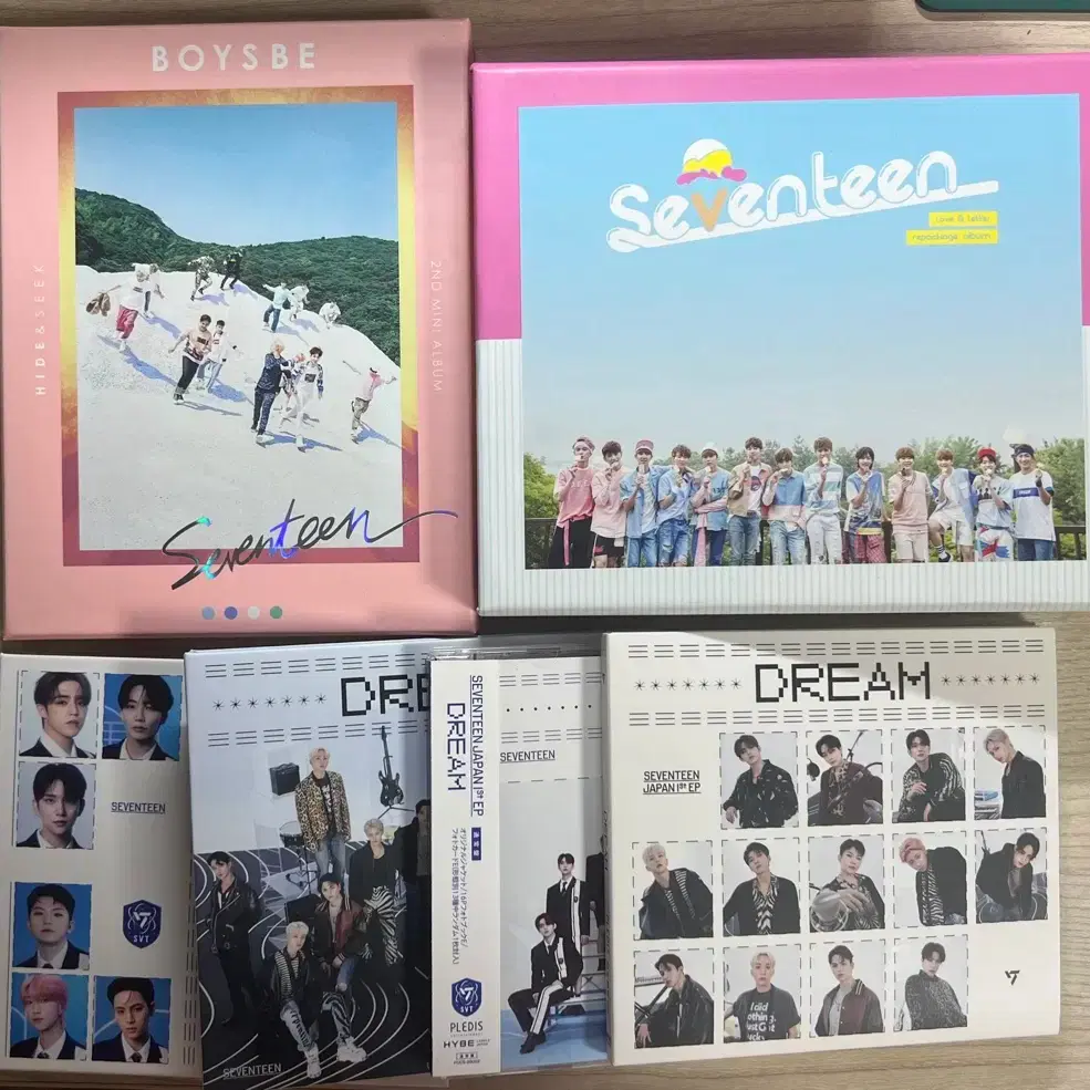 세븐틴 앨범,일본앨범,포카 1