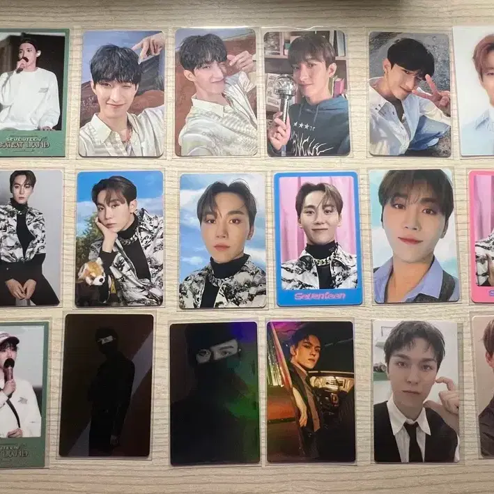 세븐틴 앨범,일본앨범,포카 5
