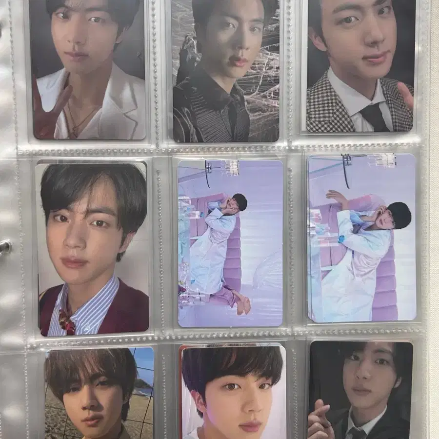 방탄 BTS jin 석진 공식 포카 , 굿즈 모음 7