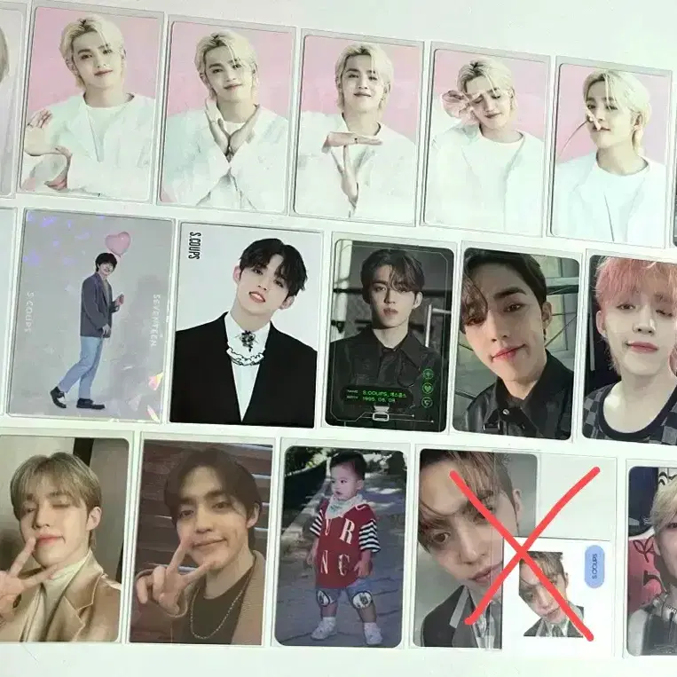 세븐틴 쿱스 정한 슈아 준 호시 원우 우지 디에잇 명호 민규 도겸 포카 2