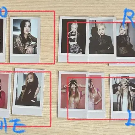 블핑 블랙핑크 폴라로이드 포카판매blackpink pc photocard