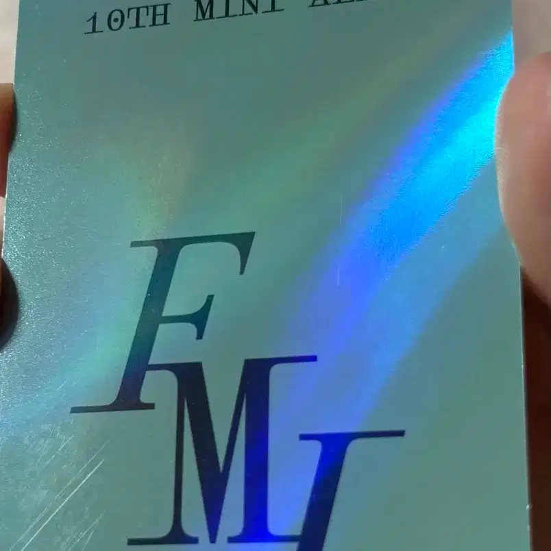 세븐틴 민규 FML KMS 특전포카 판매 양도 2