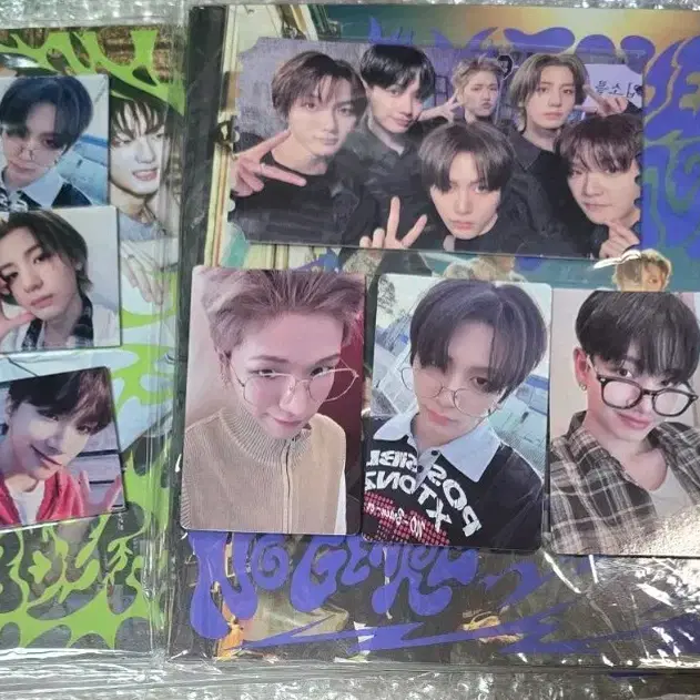 보넥도 위버스 특전 노장르 앨범 미개봉 마그넷 포카 양도 재현 리우 태산