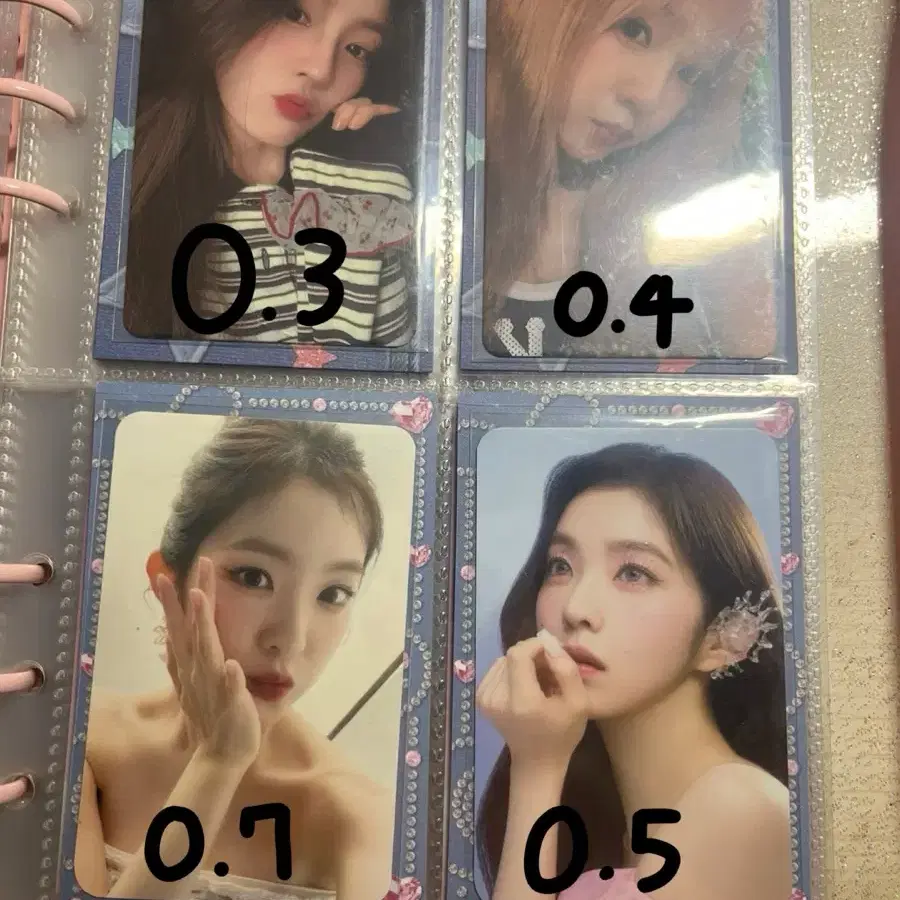 레드벨벳 아이린 포카 팝니다 양도무나교환(주현슬기승완수영예림 4