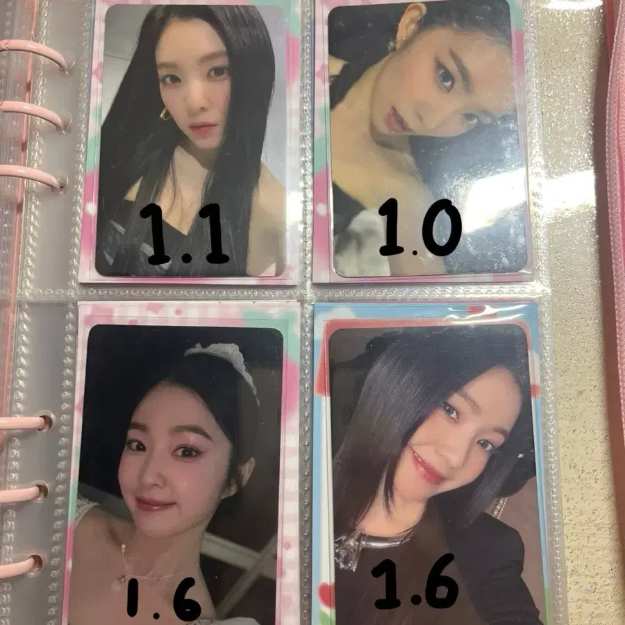 레드벨벳 아이린 포카 팝니다 양도무나교환(주현슬기승완수영예림 6