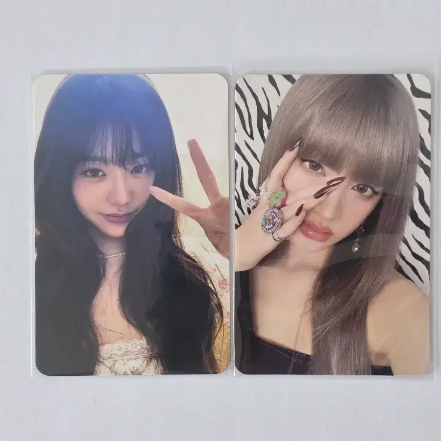 아이브 시크릿 위드뮤 럭키드로우 럭드 포카 장원영 리즈