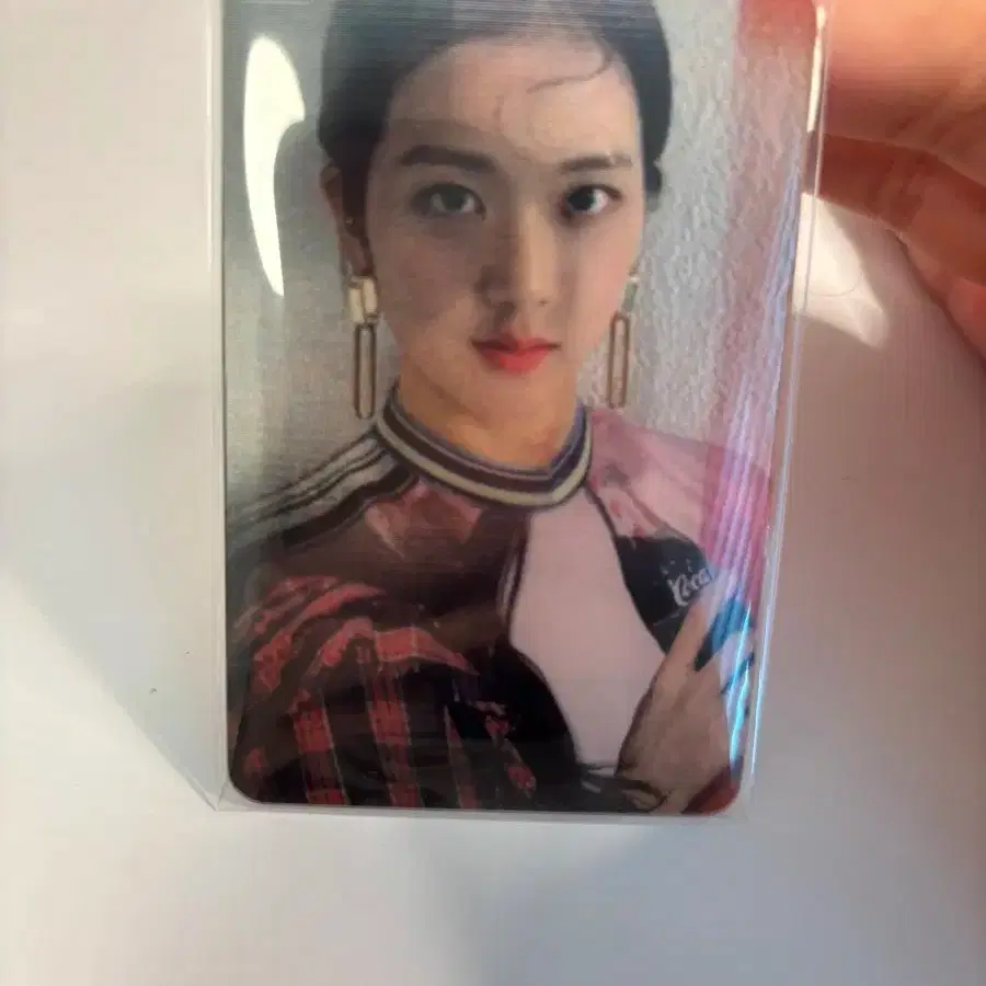 블랙핑크 지수 2018 콘서트 렌티큘러 포카 2