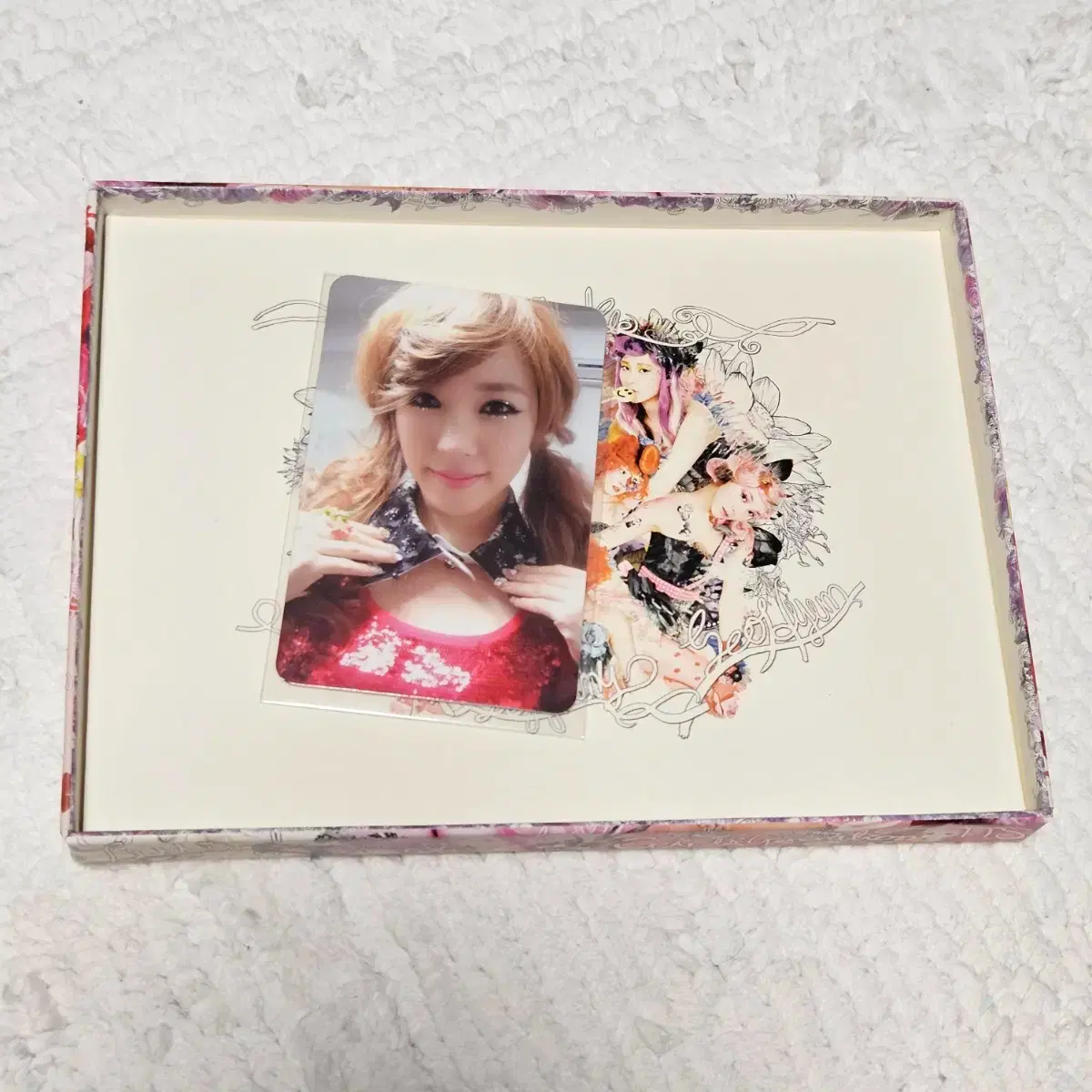 소녀시대 태티서 미니1집 + 티파니 포카 2