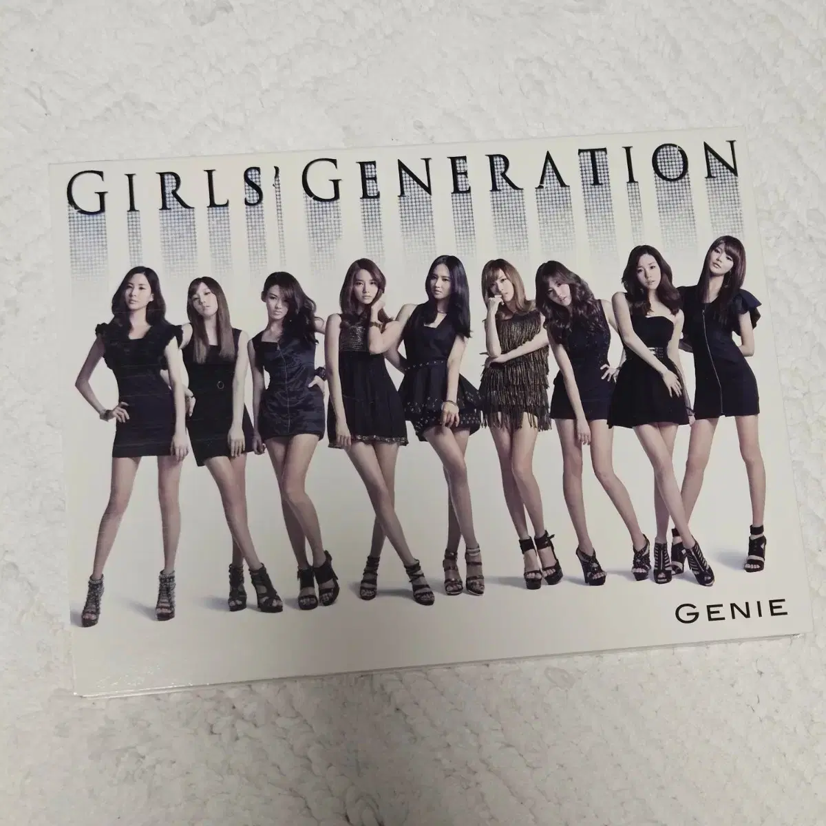 소녀시대 일본 Genie 앨범(CD+DVD 한정수량판) + 티파니 포카 2