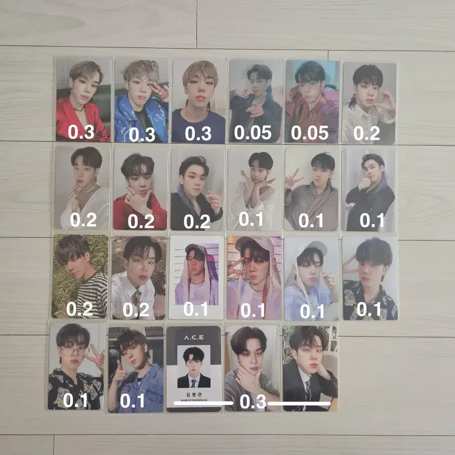 A.C.E 에이스 포카 양도 준희 지함 와우 병관 10