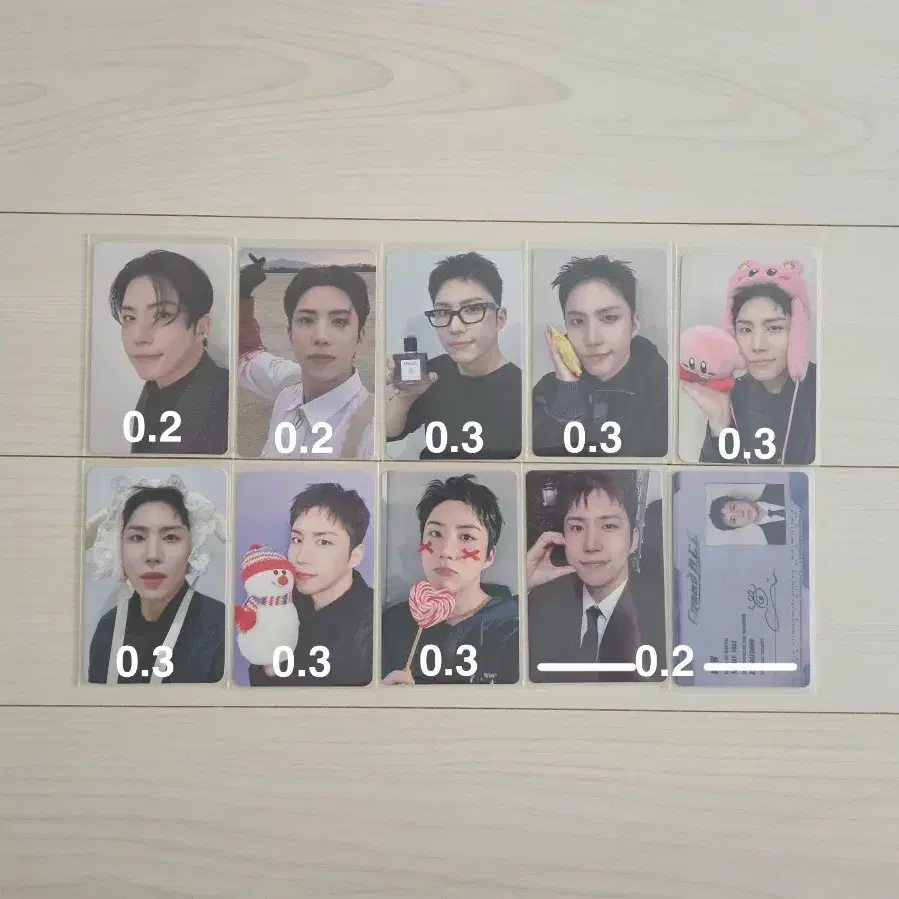 A.C.E 에이스 포카 양도 준희 지함 와우 병관 9