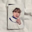 에이티즈 윤호 윈터 후면 싸인 포카 특전 1