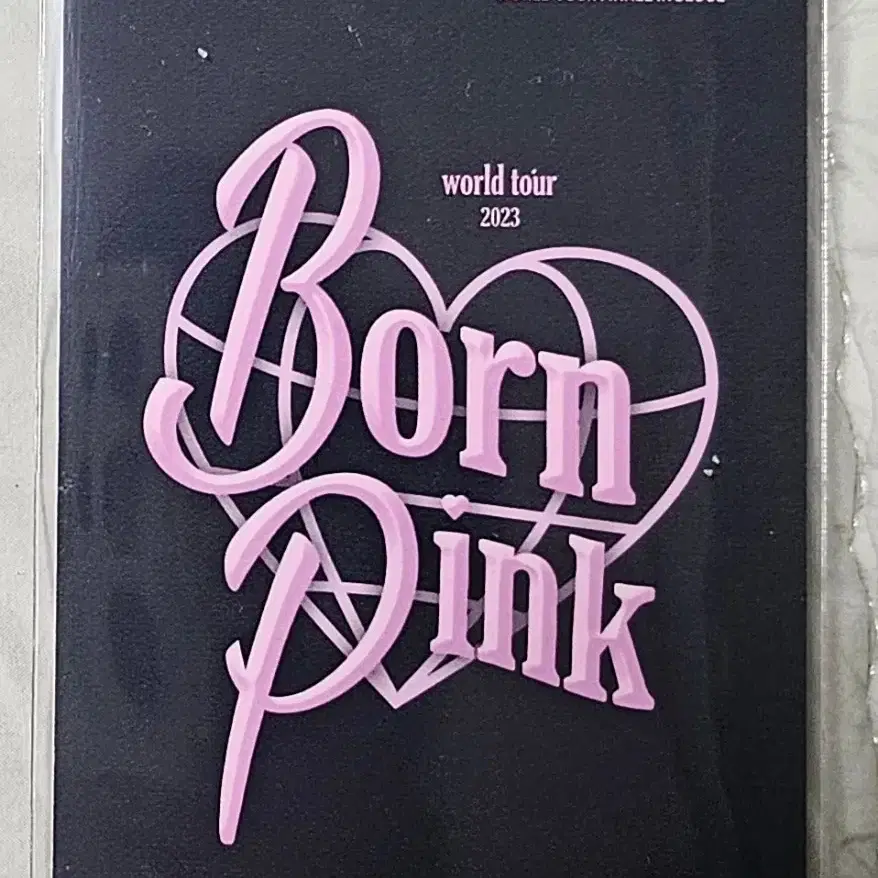 블랙핑크 blackpink 23 콘서트 md 특전 포카 리사 2