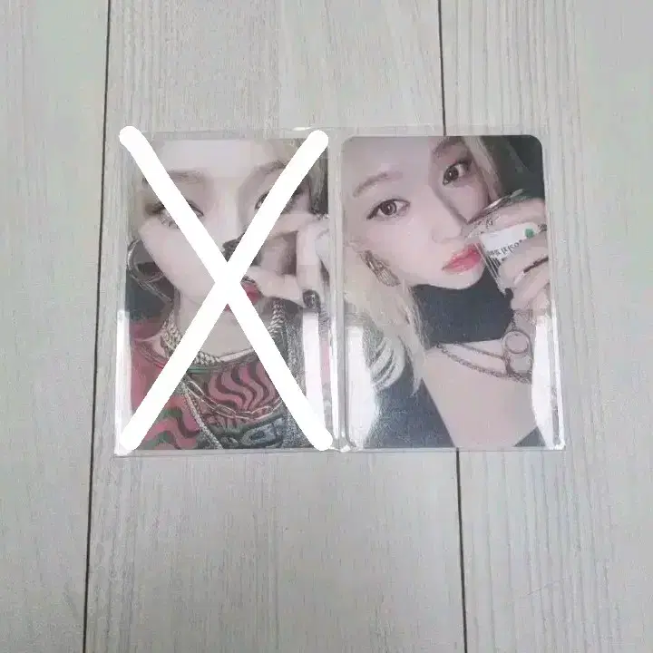 덤)) 에스파 윈터 아마겟돈 트레카 A버전 B버전 포카 양도