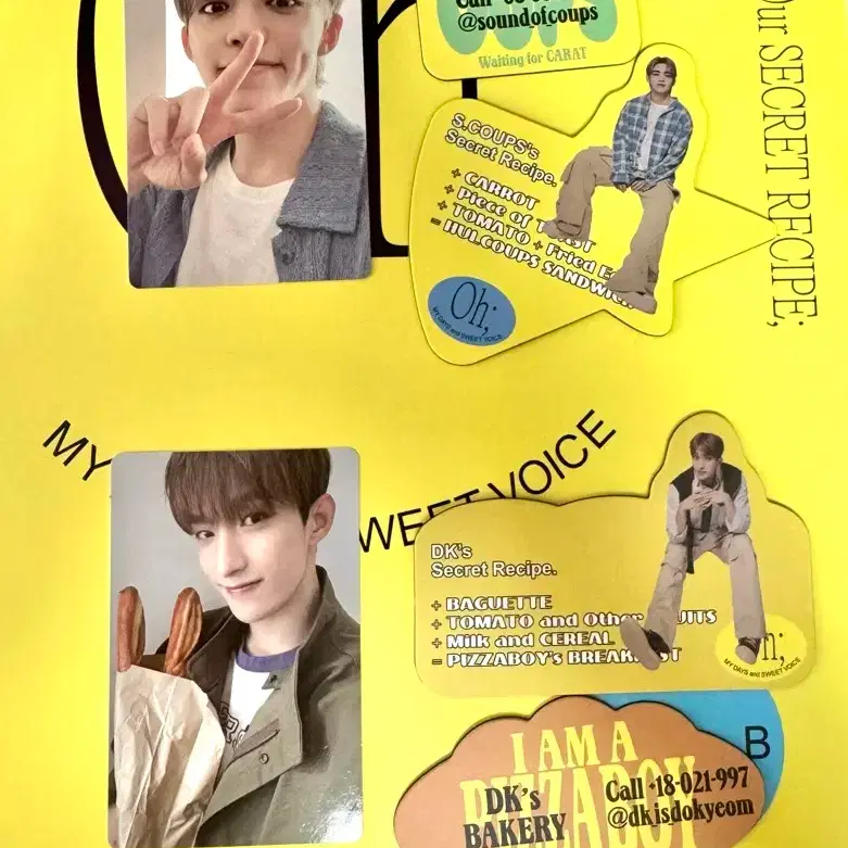 세븐틴 유닛 포토북 에피소드 B버전 쿱스, 도겸 포카+마그넷 양도 1