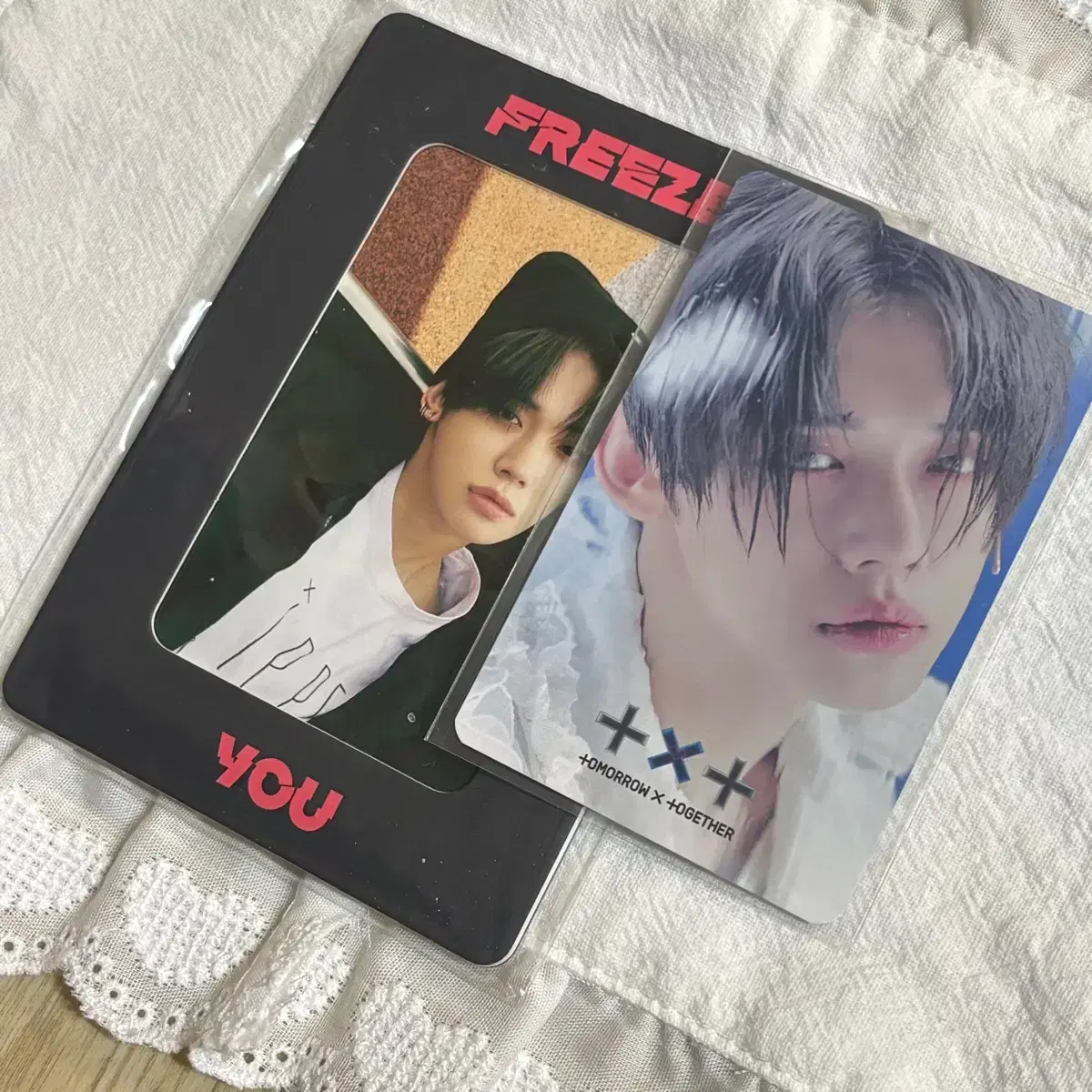 투바투 프리즈 쇼피 연준 포카 2