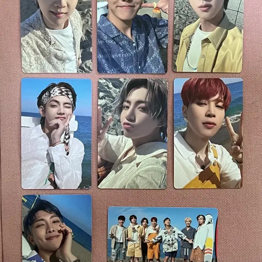 방탄 버터 포카 양도 피치 크림 BTS