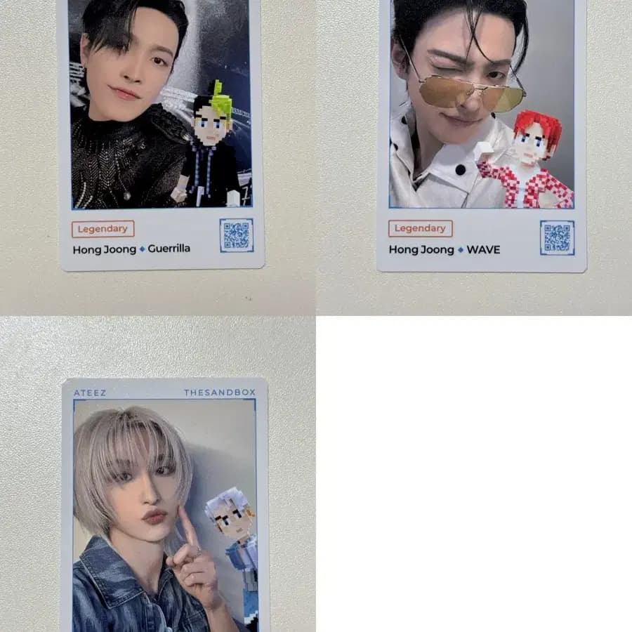 에이티즈포카 홍중 성화 포토카드 Ateez poca hongjoong