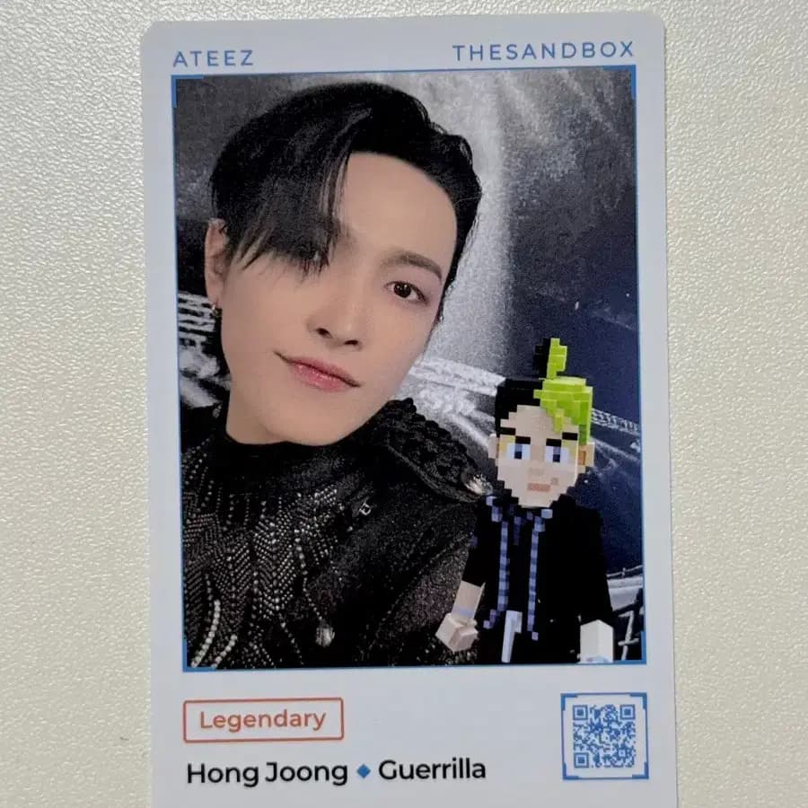 에이티즈포카 홍중 성화 포토카드 Ateez poca hongjoong 3