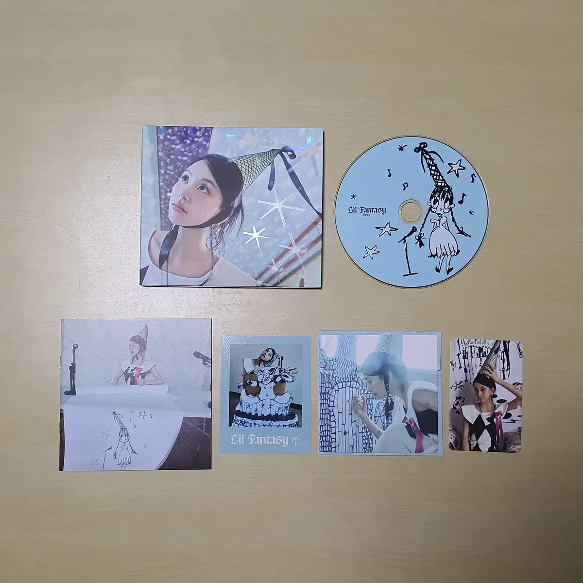 트와이스 채영(릴 판타지, 슛) 스파클 앨범포토북과 CD 및 예판포카 1