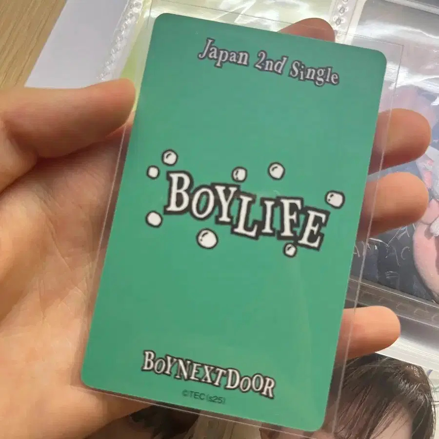 덤많이!!)보넥도 보이라이프 hmv 럭키드로우 한태산 태산 포카 양도 3