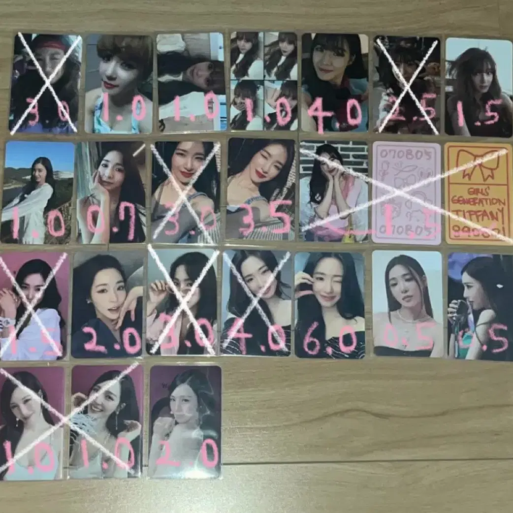 소녀시대 티파니 포카 1