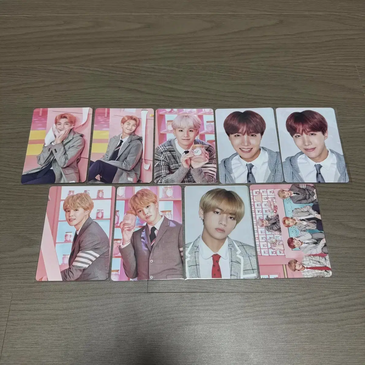 방탄소년단 4기머스터 머사터 미니포카(남준석진윤기호석지민태형정국