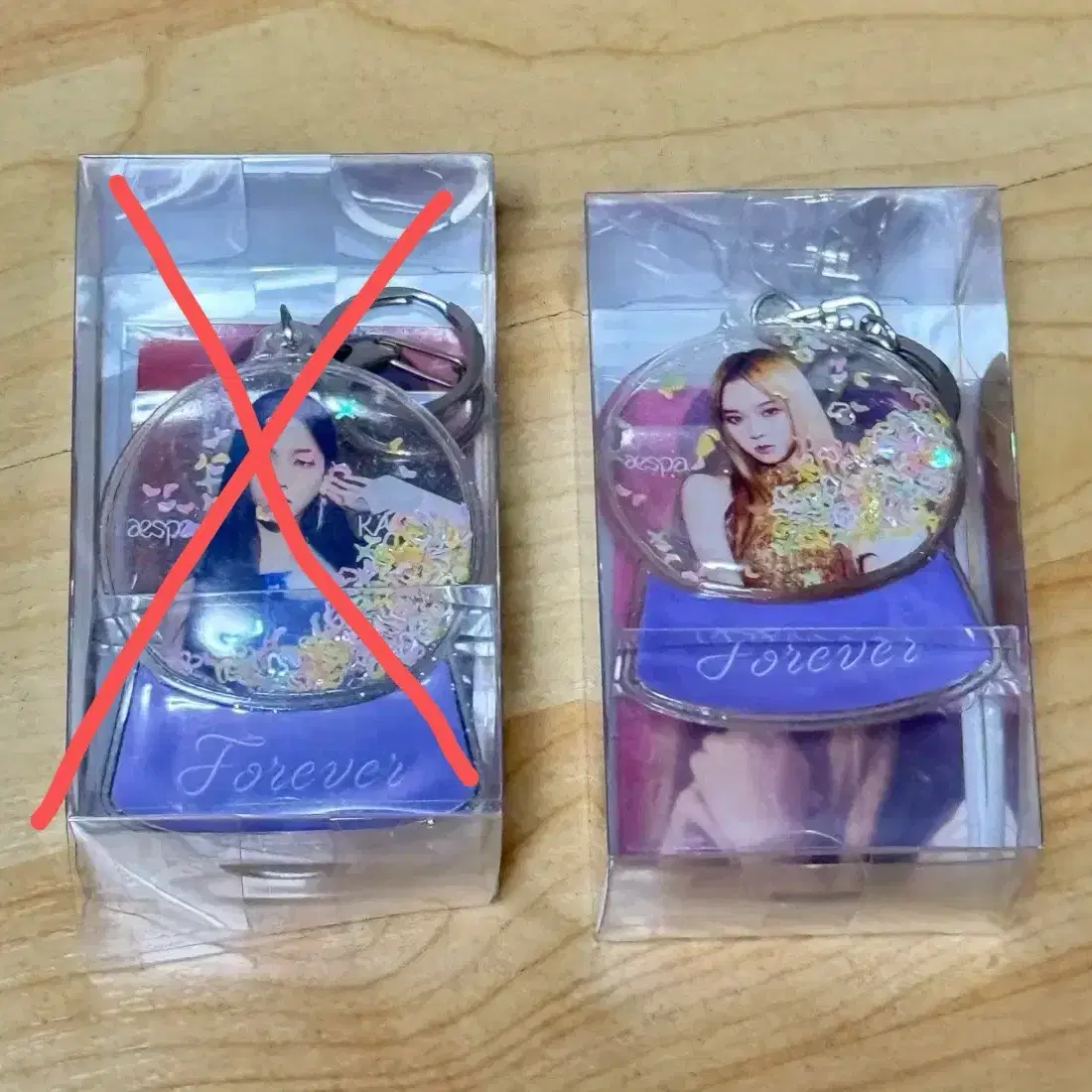에스파 윈터 포에버 쉐이커키링, 넥스트레벨 아크릴키링 (포카 포함)