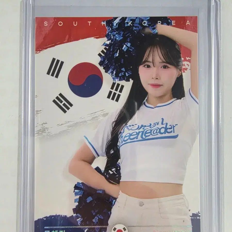 2025 코리아 치어리더 컬렉션 포토 카드 (문혜진) (한정 포토) 1