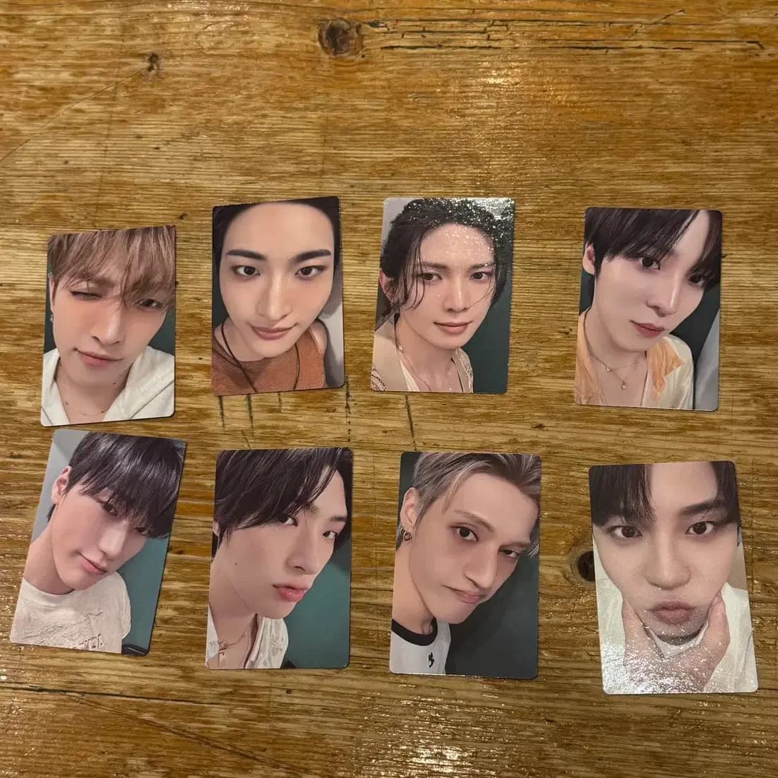 ATEEZ 8room 팝업 스탬프 인증 미션 단체포카